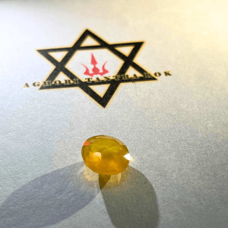 Pukhraj Yellow Sapphire - Economic (6.79ct/7.4)