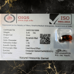 Hessonite - Gomed (5.43ct- 5.91rt) - Image 3