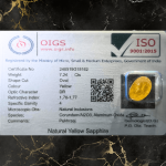 Pukhraj Yellow Sapphire - Economic (7.24ct/7.89) - Image 2