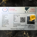 Pukhraj Yellow Sapphire - Economic (6.79ct/7.4) - Image 2