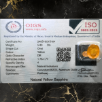 Pukhraj Yellow Sapphire - Economic (5.80ct/6.32rt) - Image 2