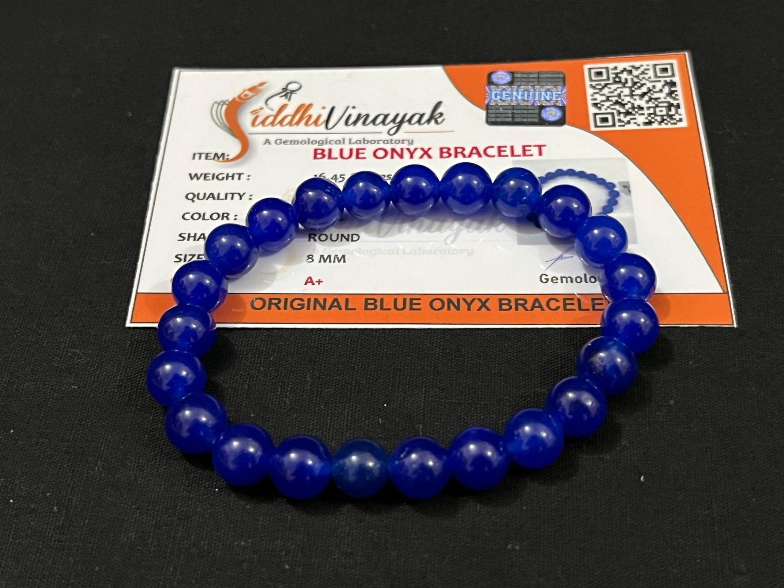 IMG-20240922-WA0003 Blue Onyx Bracelet - Image 1